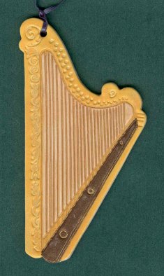 harp ornament