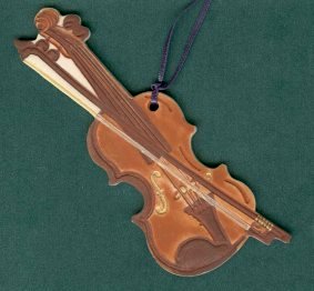 violin ornament